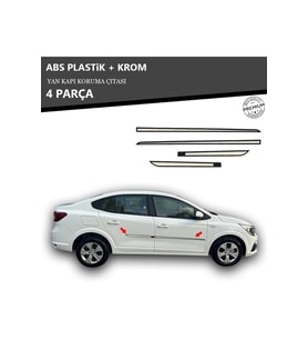 RENAULT TALİANT YAN KAPI KORUMA ÇITASI PLASTİK + KROM