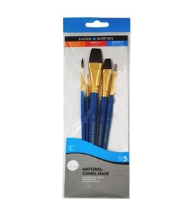 Daler Rowney Natural Camel Hair 5'li Fırça Seti 