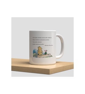 Beyaz Kupa Bardak A102 - Snoopy Kahve Keyfi