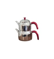 AKDENİZ AKD118 ÇAYDANLIK TAKIMI İMAJ AİLE BOY BAKALİT KULP 5857 6144 1,50-2,40L (Gri)