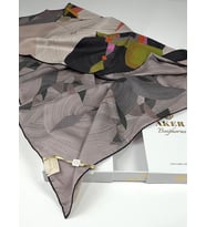 Bosphorus Çift Taraflı İpek Twill Eşarp 89147112