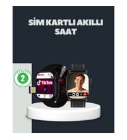 Mey İthalat® SIM Kartlı GPS Destekli Akıllı Saat Sesli Görüşmeli