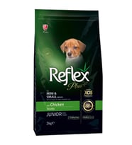 Reflex Plus Küçük Mini Irk Tavuklu Yavru Köpek Maması 3 Kg