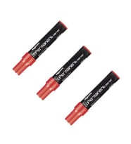 Bigpoint Permanent Markör Jumbo Kesik Uç Kırmızı 3lü BP914 25