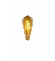 E27 St64 Rustik Armut Lamba 7w 806 Lm 2700k Clear Günışığı Rustik Ampul (Beyaz)