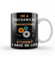 I Am A Mechanical Engineer 06 Kupa Bardak Porselen