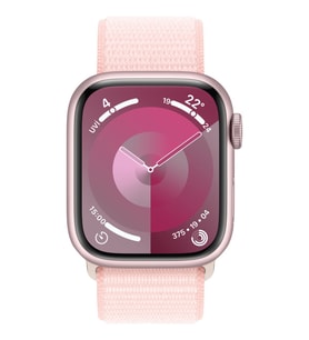 Apple Watch Seri 9 Gps 41MM Pembe Alüminyum Kasa Spor Loop MR953TU/A