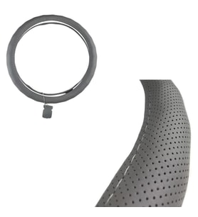 Space Gri 38cm Direksiyon Kılıfı