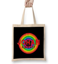 Johan Cruyff - Vintage Retro Rainbow Style Bez Çanta Uzun Saplı
