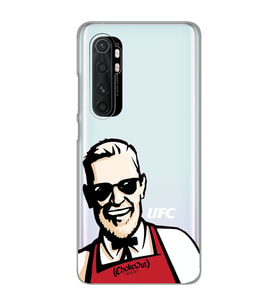 Xiaomi Mi Note 10 LITE Uyumlu Conor Mcgregor UFC Tasarımlı Şeffaf Telefon Kılıfı