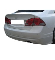 Honda Civic Uyumlu 8 Arka Tampon Altı (Mugen Md) Fiber 2006-2011
