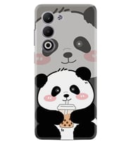Oppo A5 Kılıf Boutique Baskılı Resimli Milkshake Panda Pcode -058