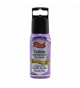 Rich Boyutlu Boncuk Boya 60 ml. 926 METALİK MOR 