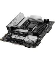 MSI B760M PROJECT ZERO WIFI-6E DDR5 HDMI-DP PCIE 4.0 1700P MATX