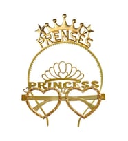 Prenses Taç Gözlük 2'li Set