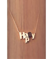 Bella Gloria Happy Gümüş Kolye (GK00574)