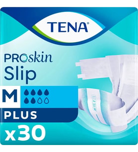 Tena Proskin Slip Plus Bel Bantlı Yetişkin Bezi M - Orta - Medium 30 Adet