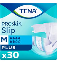 Tena Proskin Slip Plus Bel Bantlı Yetişkin Bezi M - Orta - Medium 30 Adet