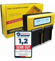 Şarj cihazı LCD Dual Sony NP-FM50 NP-FM500H NP-F550 NP-F570 NP-F750 NP-F960 NP-F970 NP-F990 NP-QM51 NP-QM71 NP-QM91 ile uyumlu