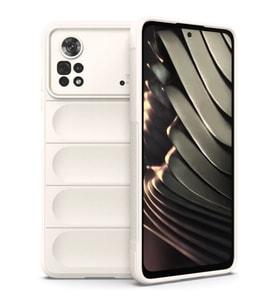 Newface Xiaomi Poco X4 Pro 5G Kılıf Optimum Silikon - Krem