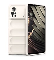 Newface Xiaomi Poco X4 Pro 5G Kılıf Optimum Silikon - Krem
