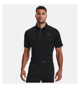 UNDER ARMOUR Tech Polo Siyah Erkek Polo Yaka T-shirt 1290140-001