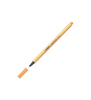 Stabilo Keçe Uçlu İnce Kalem 88 Point 0.4 MM Fosforlu Turuncu 88/054 (10 Lu Paket) (Karışık)
