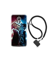 General Mobile Gm5 Plus Kılıf Silikon Desen Boyun Askılı Play Me 1757