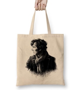 Sherlock Holmes Sherlocked Drawing Bez Çanta Uzun Saplı