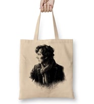 Sherlock Holmes Sherlocked Drawing Bez Çanta Uzun Saplı