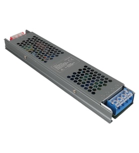 Ayt Ledx ALN-M1233 12 Volt 33 Amper 240x24x12mm Ultra Slim Metal Kasa Adaptör Şerit Led Adaptörü
