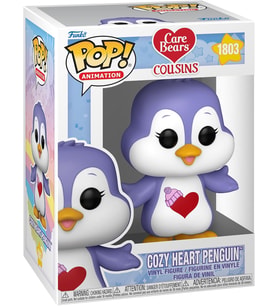 Funko Pop Animasyon: Care Bear Cousins - Rahat Kalp Pengueni - Bakım Ayıları - Koleksiyon Vinil Figü (Krem)
