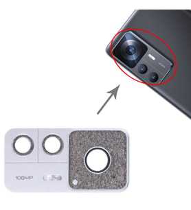 Xiaomi 12T Kamera Lensi Cam Full 22071212AG (Gümüş)