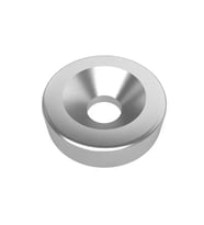 4 Adet 10mm x 3mm Yuvarlak 3mm Havşa Delikli Mıknatıs Disk Neodyum Buzdolabı Ofis Yazı Not Tahtası