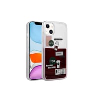 Apple iPhone 13 Uyumlu Kılıf Desenli Sıvılı Zore Drink Silikon Kapak (Model 2)