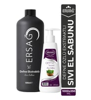ERSAĞ Aparatlı Defne Ekstraktlı Sıvı Sabun 1000 ML x 250 ML