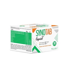 Synotab Liquid Kollajen Tek Dozluk 30 Flakon 30ml