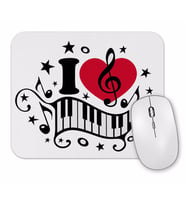 I Lowe Muzic Müzik Mouse Pad.jpg
