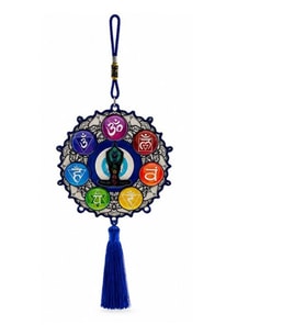 Çakra Feng Shui 7 Çakra Yoga Meditasyon Duvar Süsü Hayat Ağacı Yaşam Ağacı