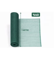 %40 Gölgelik File 1 METRE X 70 METRE Bahçe Gizleme Ağı Bahçe Çit Örtüsü Meyve Ağacı Örtüsü