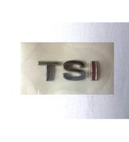 VOLKSWAGEN TSİ BAGAJ YAZISI TEK KIRMIZI 1K0853675H
