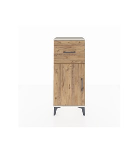 Arges Komodin Tek Raflı Tek Çekmeceli Tek Kapaklı 44x30x106 Aytaşı-Çam