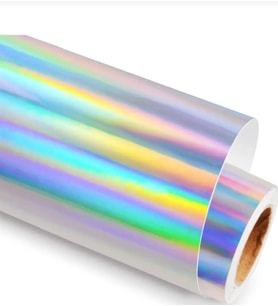 Esemiz Hologram Gökkuşağı Rainbow Aksesuar Kaplama Folyosu ( 152cm X 30cm )