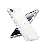 Newface Apple iPhone 16E Kılıf Magneticsafe Şeffaf Silikon - Şeffaf