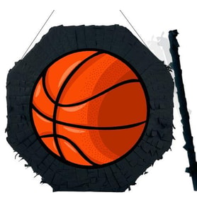 Pinyata BASKETBOL TOPU 42 cm sopalı