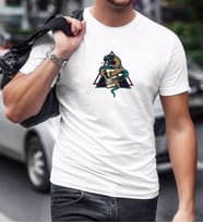 BK Gift Yılan Tasarımlı Siyah T-Shirt-1