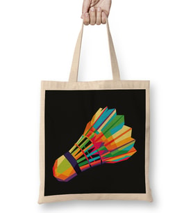 Colorful Shuttlecock Badminton Bez Çanta Uzun Saplı