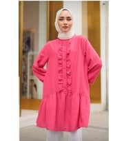 kadın tesettür tunik (Pembe)