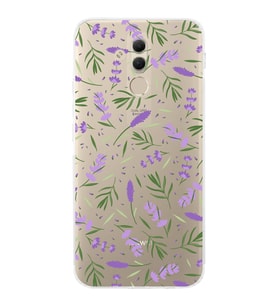 PrintiFy Huawei Mate 20 Lite ile Uyumlu Water Color 3  Kamera Korumalı Şeffaf  Kılıf