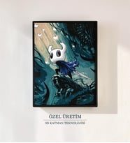 Hollow Knight The Knight 3D Tablo 15×20 cm